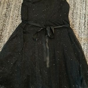 Black Sparkling Dress 3x